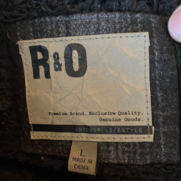 R & O men’s button up coat - Picture 8 of 10